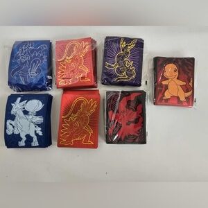 Assortment of Pokémon Card Sleeves